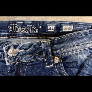 Miss me mid rise easy boot jeans 31x33